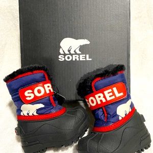 New Sorel toddler boy size 4